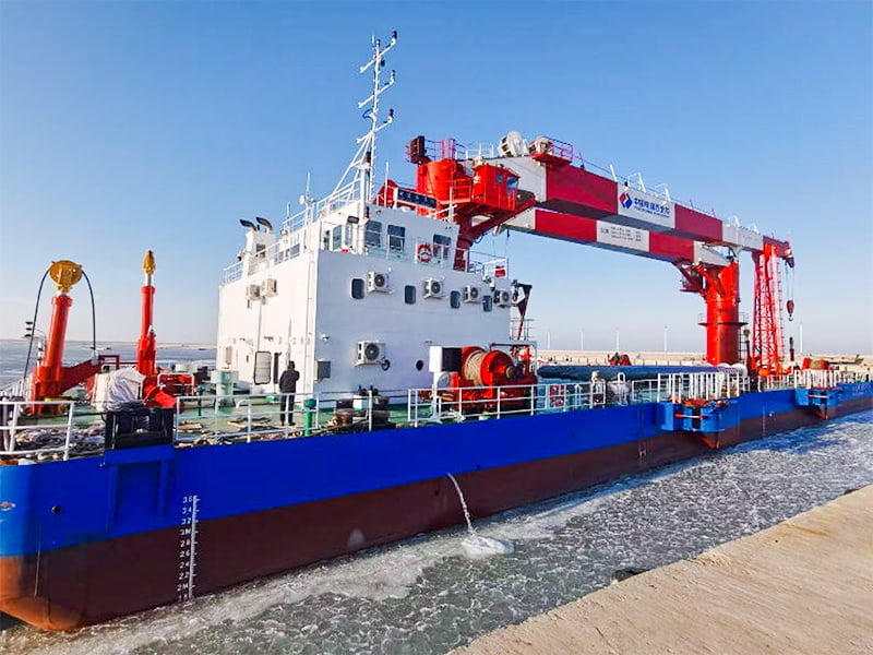 China Power Construction Haizhuang 001 ระบบแคลมป์ไฮดรอลิก